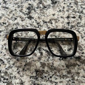 Authentic Cazal 616 Black Gold Eyeglasses